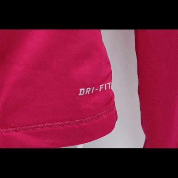 Pink Nike running Dri-fit quarter zip pullover - Picture 3 of 13